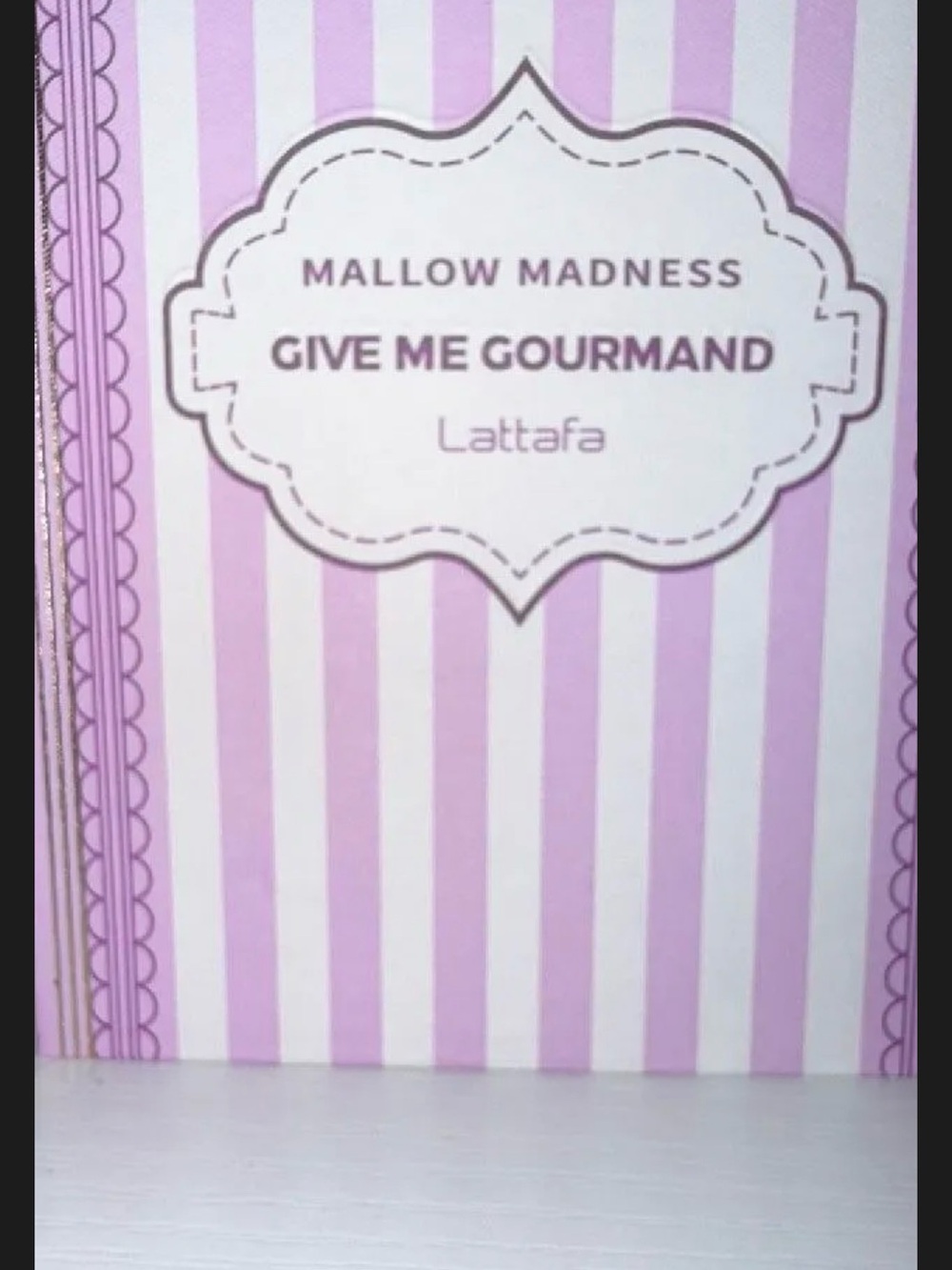 Mallow Madness 'Give Me Gourmand' perfume by Lattafa